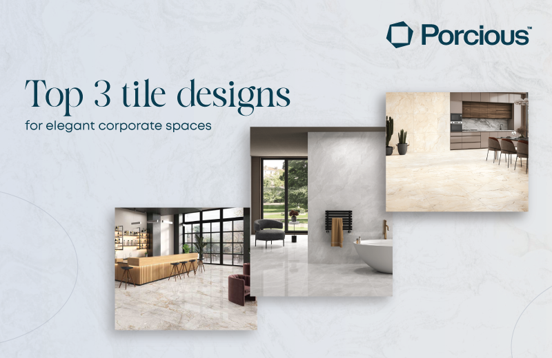 Top 3 tile designs for elegant corporate spaces